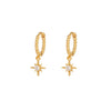 Cubic Zirconia Long Tassel Drop Earrings For Women Star Moon Chain Pendant Piercing Earring Korean Jewelry - Image 6