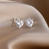 Charm Silver Moon Flower Snowflake Colorful Love Earrings, Suitable for European Women's Valentine's Day Jewelry Gifts - Image 32