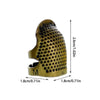 Adjustable Vintage Sewing Thimble, Handmade Non-slip Embroidery Against Ring, Vintage Needle Presser Needle Hoop Finger Holder - Image 5