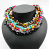 Bohemian Stone Bead Choker Necklace Handmade Irregular Gravel Stone Necklace Ladies Jewelry Collar Party Gift - Image 4