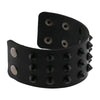Gothic Spike Bracelet Black Wide Leather Punk Bracelets for Women Men Goth Girl Cuff Bangle Studded Wristband Unisex Jewelry - Image 6