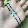 2pcs Moonstone Obsidian Bracelets Couple Minimalist Bracelet Handmade Cute Black White Cat Bracelet Party Jewelry Gifts - Image 3