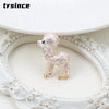 Chinese Zodiac Sheep Brooch Blue and White Porcelain Rhinestone Enamel Ram Lapel Pin Animal Jewelry Gift for Women Collector - Image 20