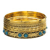 Stackable Bangle Bracelet Set in Gold-Tone and Silver-Tone - Image 13