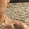 Smooth Stainless Steel Circle Hoop Earrings in Gold Tone and Silver Tone - Image 5