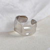 Silver Geometric Open Rings for Women Simple Irregular Twisted Finger Rings Jewelry Gifts - Image 13