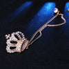 Rhinestone Crown Brooch Pin Tassel Lapel Pins Suit Shirt Collar Badge Corsage Brooches for Men Jewelry Accessories - Image 4