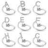 Zircon Initial A-Z Letter Rings for Women Girl Adjustable Opening Ring Name Alphabet Female Wedding Jewelry Gift - Image 6