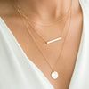 Layered Chains Long Necklace Women Gold Color Link Chain Necklace Pendant Choker Necklace for Women Jewelry - Image 14