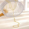 Beaded Chain Toe-Ring Anklet for Women Boho Multi-Layer Finger Anklets Simple Vintage Punk Versatile Jewelry Gift - Image 5