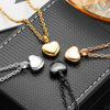 Delicate Heart Memorial Urn Pendant Stainless Steel Cremation Jewelry for Human Ashes, Eternal Keepsake Necklace for Loved One - Image 2