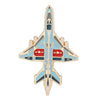 Classic Aircraft Model Fighter Jet Shaped Enamel Pins Funny B2 Bomber Design Golden Brooches - Image 11