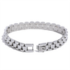 Stainless Steel Chain Bracelet Simple Plated Heavy Metal Texture Jewelry Men Party - Image 11
