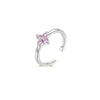 Gold Plated Color Zircon Toe Ring Jewelry Accessories Women's Summer Gift - Image 9