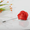 Men Boutonnieres for Wedding Groom Corsage Lapel Pins Ribbon Roses Flower Mensuit Buttonhole Brooch Marriage Accessories - Image 17