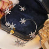 Star Butterfly Clip Earrings Female Crystal Tassel Ear Clip Earring Sparkling Zircon Ear Cuff Jewelry accessories - Image 6