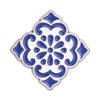 Blue White Mediterranean Enamel Pins Floral Ceramic Pattern Brooch Azulejo Tile Lapel Badge Jewelry Accessory Gifts For Friends - Image 7