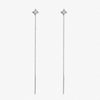 Dplaopa Silver Gold Drop Chain Star Earring Women Jewelry CrystL Simple Jewels - Image 4
