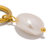 Elegant Pearl Pendant Necklace for Women, Stainless Steel Chain&OT Buckle Anti Rust Jewelry - Image 5