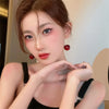 Cute Cherry Fruit Acrylic Earrings Resin Cherry Earrings For Women Kpop Jewelry Accessories - Image 3