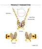 Necklaces Jewelry Sets For Women Girls Stainless Steel Pendant Necklaces And Earrings 2 Pieces Sets Wedding Party Jewelry Gifts - Image 72