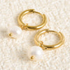 Pearl Dangle Earrings For Women Men Accessories Stainless Steel Hoop Earring Jewelry Piercing Starfish Turtle - Image 18