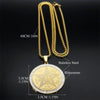Tetragrammaton Pentagram Amulet Necklace for Women Men Stainless Steel Jewish Israel Talisman Pentacle Chain Jewelry NZZZ499S02 - Image 6