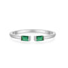 Vewant Silver Green Zircon CZ Adjustable Ring For Women Party Jewelry - Image 7