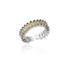 Zircon Rings For Women Stainless Steel Adjustable Open Rings Females Jewelry Accessories - Image 8