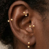 1PC 1PC Silver U-shaped Heart Star Flower Horse Eye CZ Cartilage Piercing Ear Bone Nose Ring Earring Jewelry - Image 6