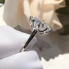 Square Cubic Zirconia Princess Ring in Multiple Sizes - Image 5