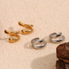Punk Piercless Ear Clip Earring for Women Classic Gold Color Earcuff Earrings Girl Y2K Gift Simple Daily Wear Jewelry - Image 2