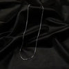 Thin Round Snake Chain Necklace 1mm in Stainless Steel - Image 2