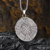 Rune Compass Necklace for Men Vintage Pendant Amulet Party Jewelry Gift - Image 12