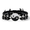 Two-Piece Braided Bracelet Set with Yin-Yang Motif - Image 16
