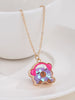 1Pc Cute Kids Capybara Shaker Pendant Necklace Quicksand Sequins Star Charm Necklace for Girls, Friendship Jewelry Set - Image 15