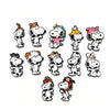 12pcs Cute Puppy Dog Lapel Brooches Chinese Zodiac Series Enamel Pins Decorative Badges for Backpack Collectible Gift for Fans - Image 1