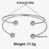 Geometric Chunky Stainless Steel Bracelets Bangles For Women Men Accessories Silver Color Wrist Jewelry No Fade Bangle - Image 13
