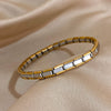 Minimalist Stainless Steel Elastic Bracelet Italian Links Slim Charm Bracelet Punk Watchband Wrist Band Jewelry - Image 4