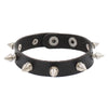 Leather Punk Spike Rock Studded Bracelet Goth Cuff Bracelet Gothic Rivet Buckle Wristband With Metal Chain Skull Accessories - Image 6