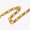 E B Belle Official Store Oval Flower Handmade Chain Bracelet Gold Plated Women's Hand Bracelets 316L Stainless Steel Jewelry - Image 2