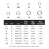 Noeby Stainless Steel Split Rings Heavy Duty Fishing Double Ring for Jigging GT Game High Strength Pull 130kg Sea Fishing Tackle - Image 2