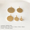 Minimalist Geometric Round Pendant Homemade Bracelet and Necklace Making Accessories - Image 2