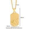 Square Pendants Delicate Stainless Steel Chain Pendant Necklace For Women Necklace - Image 6