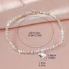 Simple Temperament Sparkling Anklet for Women Bohemia Cross Heart Pendant Adjustable Chain Anklet Niche Design Jewelry Gifts - Image 14