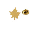 design Smooth maple leaf stainless steel brooch, stylish lapel pin, badge, gift for friends - Image 6