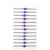12 piece minimalist woven Devil's Eye adjustable stretch bracelet set suitable for couples to wear and friends to give gifts - Image 7