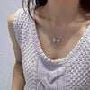 Heart Pendant Choker Necklace with Adjustable Chain - Image 15