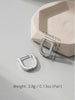 Unisex Stainless Steel Rectangular Hoop Earrings for Men Women Punk Rock Triangle Huggie Earrings Piercing Jewelry Gifts - Image 26