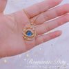 Blue Starry Sky Planet Pendant Necklace Light Zircon Stars And Moon Clavicle Chain Necklace Jewelry Gift - Image 4